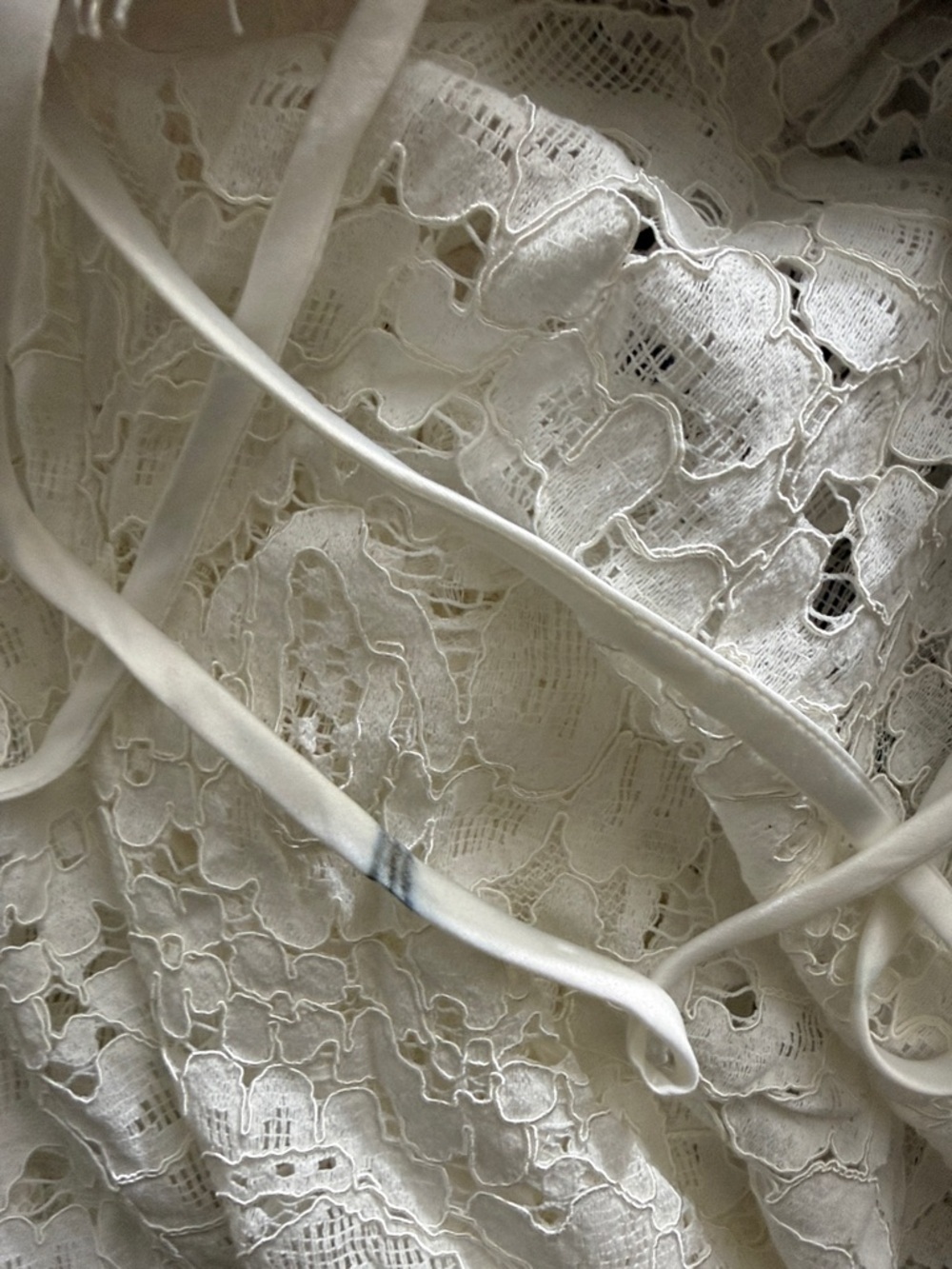 nwot Love of Details White Lace Maxi Dress - Picture 4 of 4